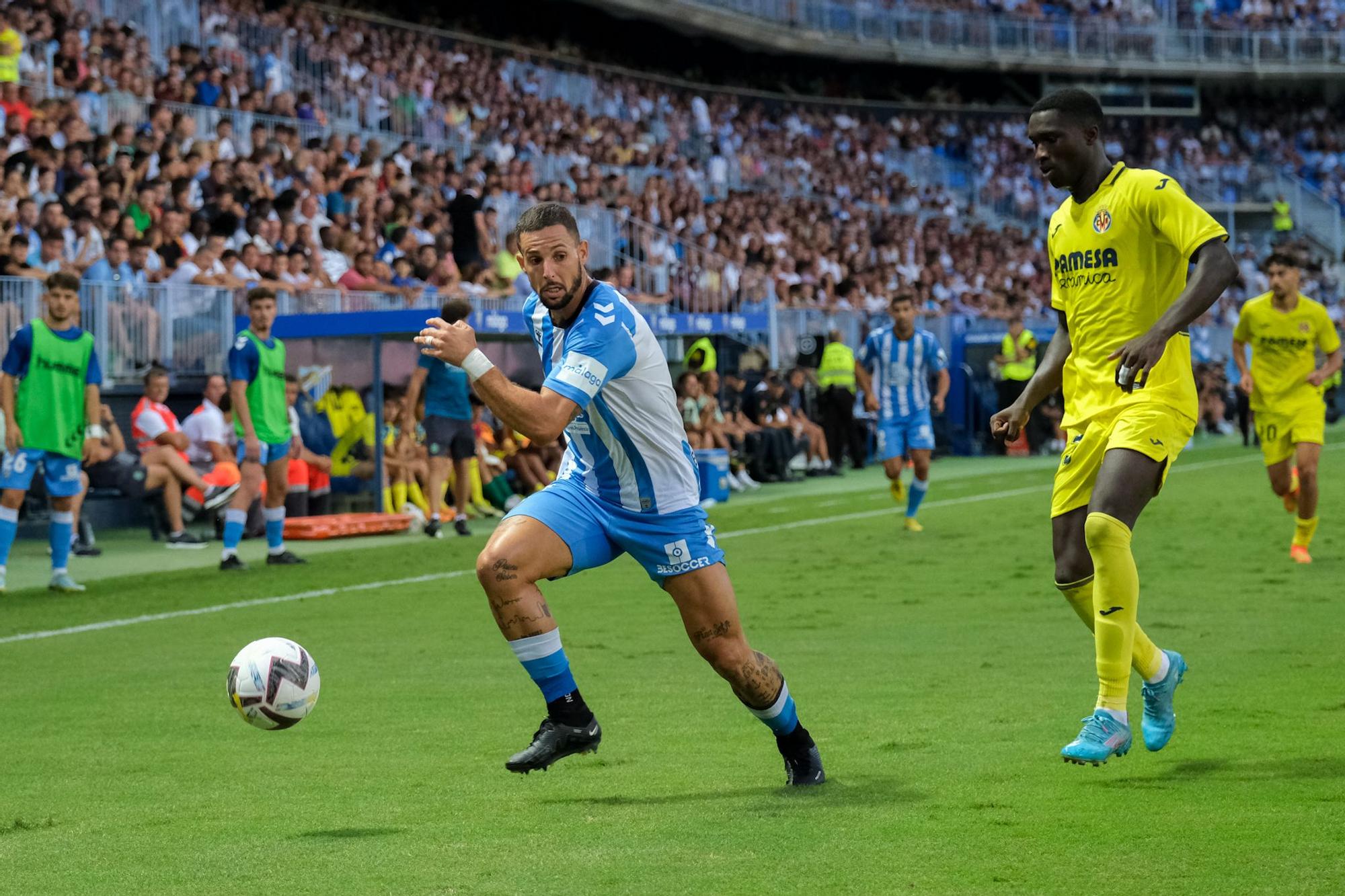 Liga SmartBank 2022-2023 I Málaga CF - Villarreal