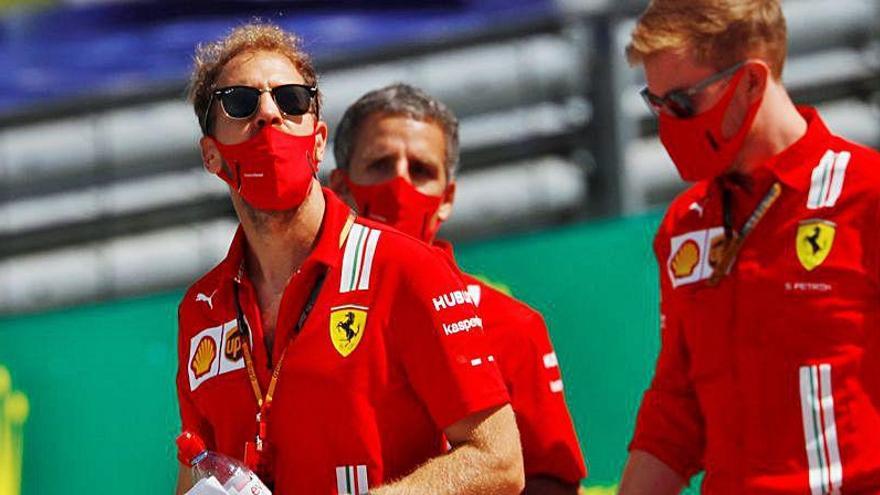 Sebastian Vettel pasea por Spielberg