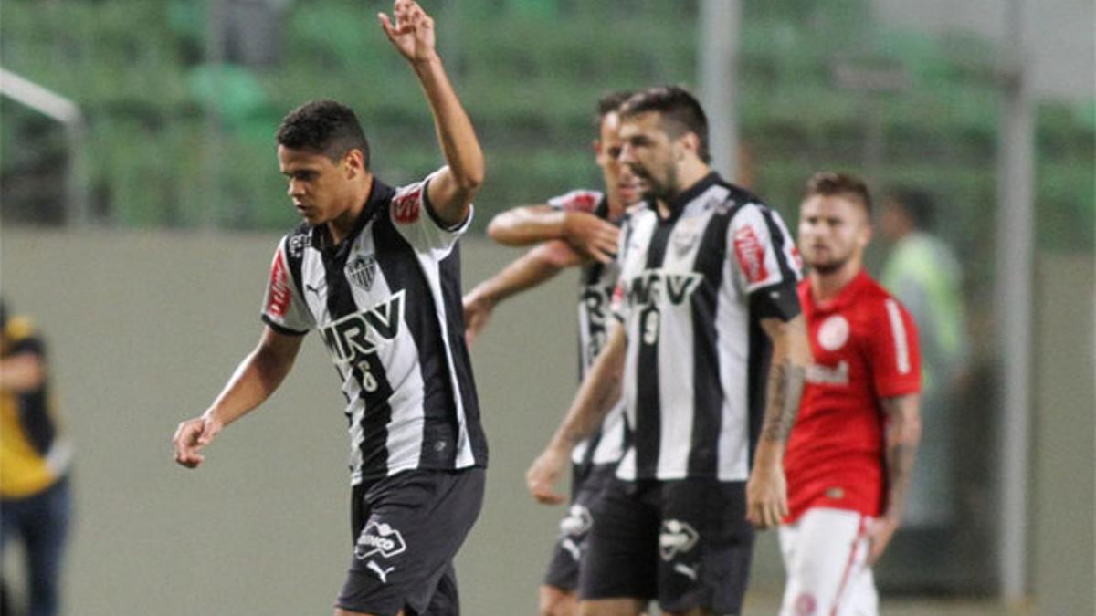 El Atlético Mineiro logró empatar en el tiempo añadido