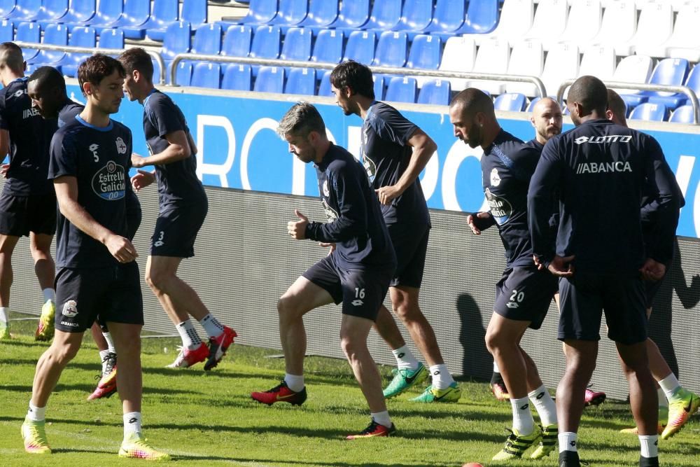 Última sesión antes de medirse al Alavés