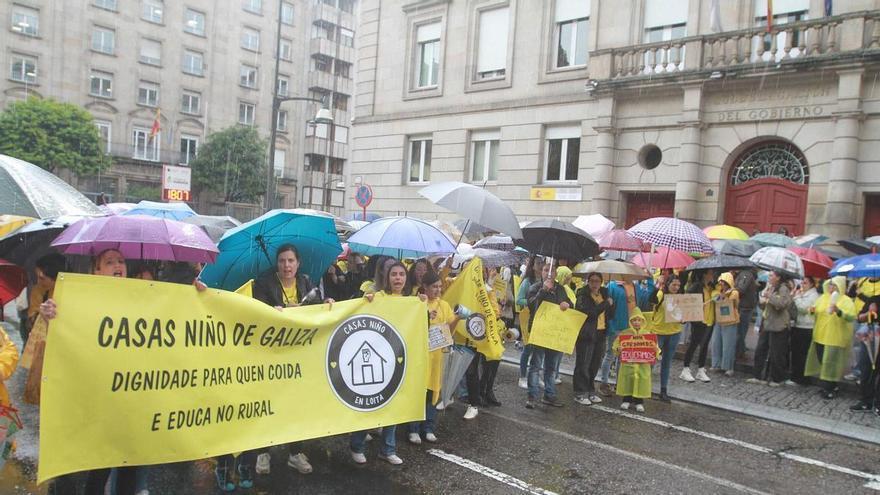 Ourense se une a la reivindicación de las educadoras de 0 a 3 años por mejores condiciones laborales