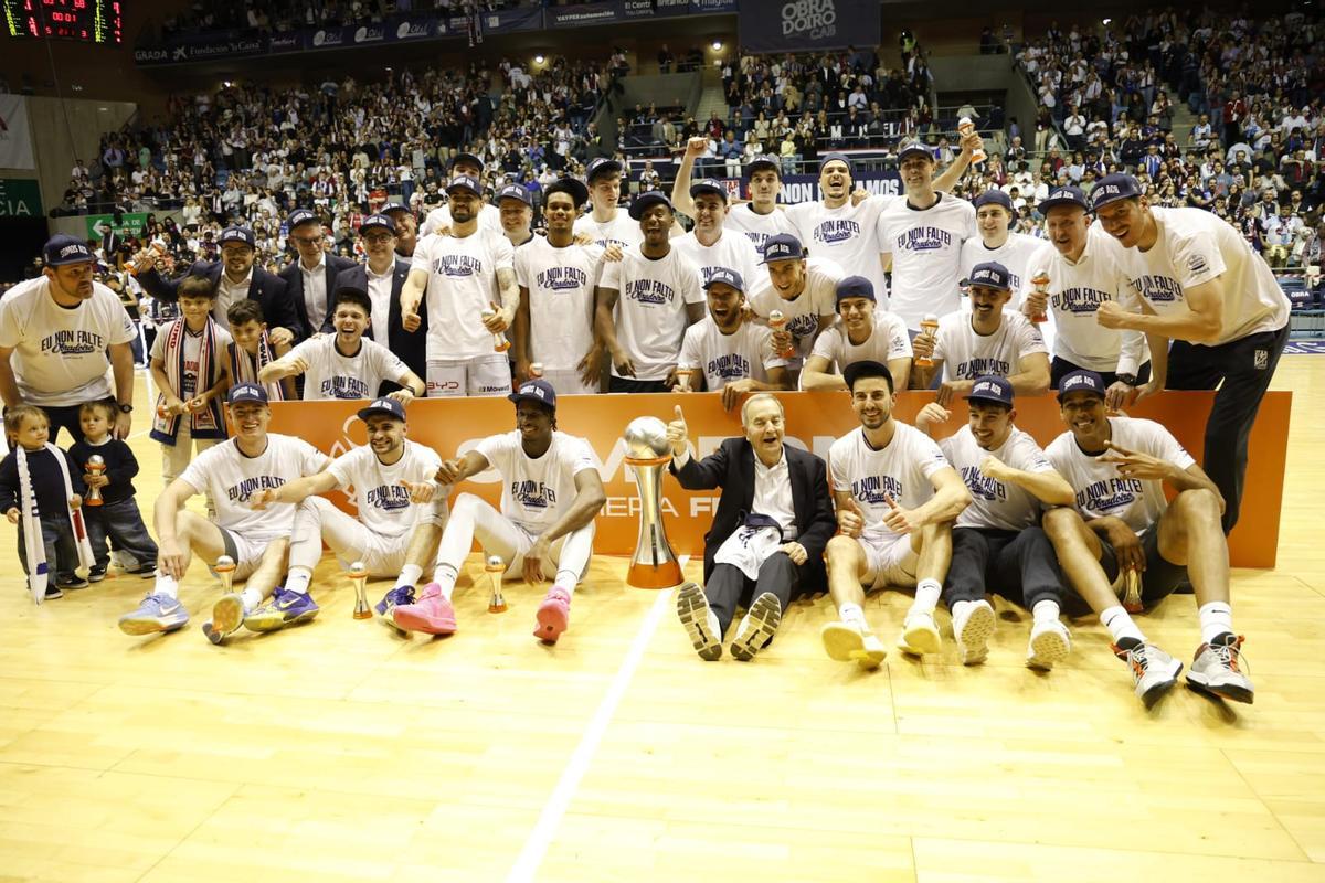 El Obradoiro asciende y convierte Sar en una fiesta de ACB