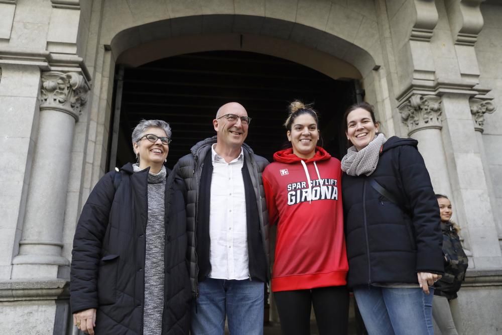 Presentació de Marta Xargay a l'Ajuntament de Girona