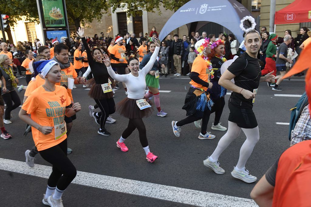 La San Silvestre 2025 en Murcia, en fotografías