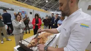 Agüimes exhibe el sabor autóctono en una feria con 46 productores