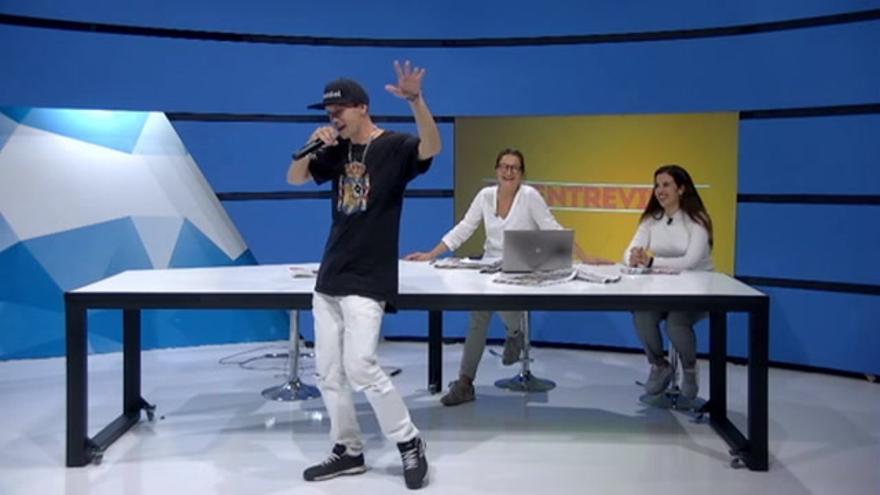 El rap de 'El Rumañol' en Medi TV