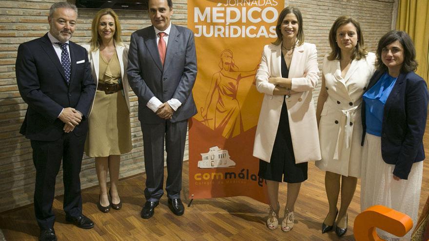 Participantes en las X Jornadas Médico Jurídicas del Colegio de Médicos de Málaga.