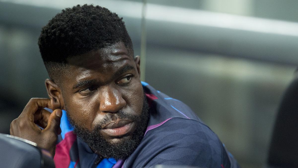 Umtiti regresa a los entrenamientos