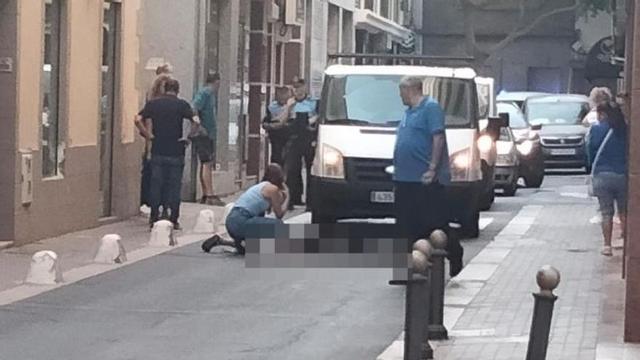 Una joven se precipita desde un tercer piso en Arrecife.