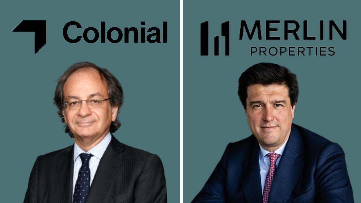 Pere Viñolas, CEO de Colonial, e Ismael Clemente, CEO de Merlin Properties.
