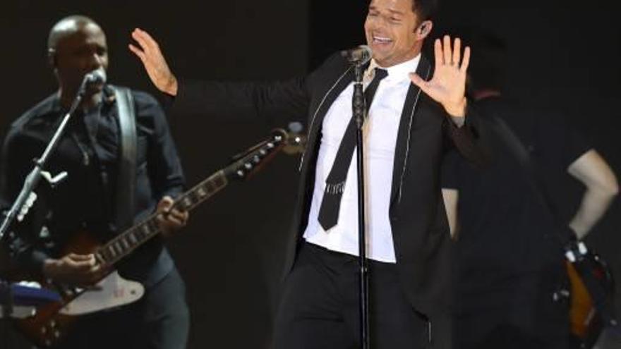 Ricky Martin, que actuará en agosto en Benidorm.