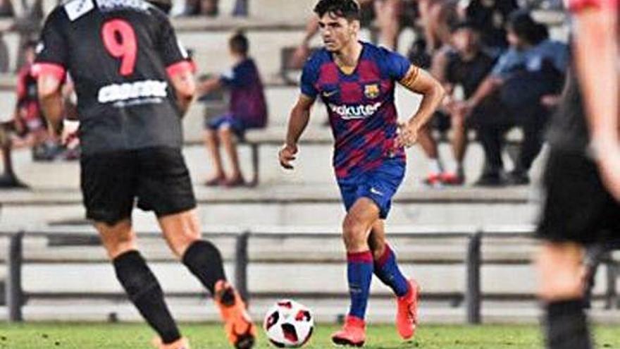 Barça B Ferran Sarsanedas torna a vestir-se de curt