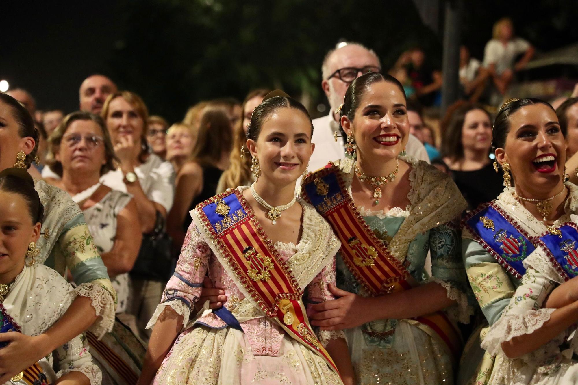 Sant Onofre y Quart reciben a Carmen, Nerea y las cortes