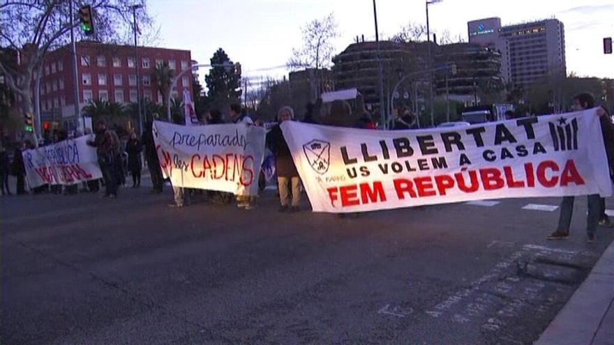 La Diagonal tallada a l&#039;altura de la zona unversitària