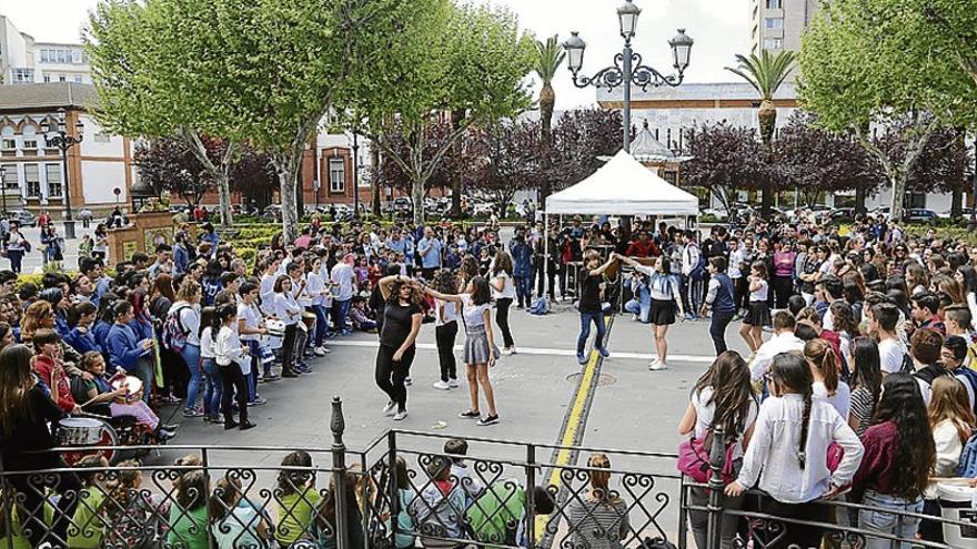 Con la música a la calle en Badajoz