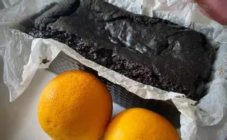 Gastronomía de guerra: bizcocho de algarroba y naranja