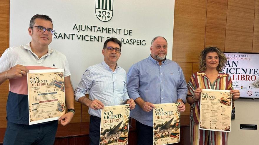 San Vicente llenará el parque Juan XXIII con cientos de libros por un motivo muy cultural