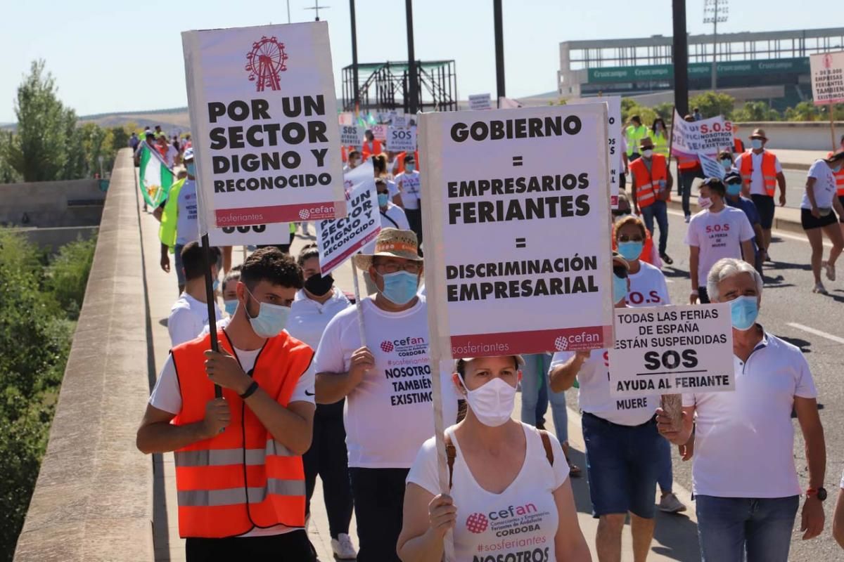 Los feriantes se sienten olvidados