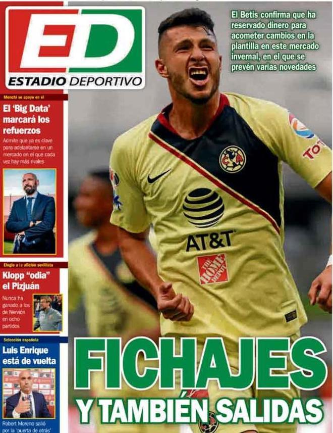 Las portadas del día en la prensa deportiva