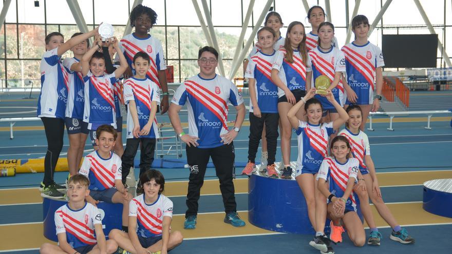 Or i plata per als sub-12 de l&#039;Avinent i bronze per a les noies de CAI en els catalans indoor