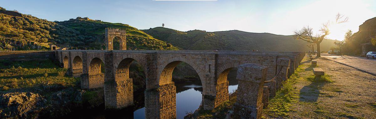 Puente Romano de Alcántara, en Alcántara.
