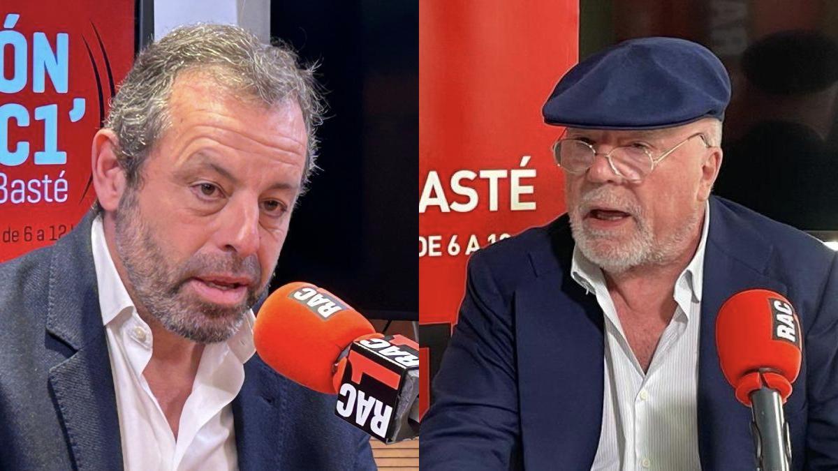 Sandro Rosell y José Manuel Villarejo