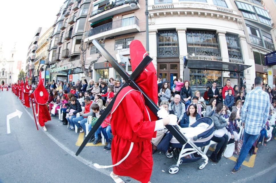 Miércoles Santo 'colorao' en Murcia