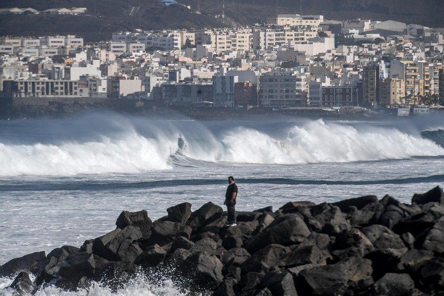 Oleaje en Gran Canaria (15/02/2021)