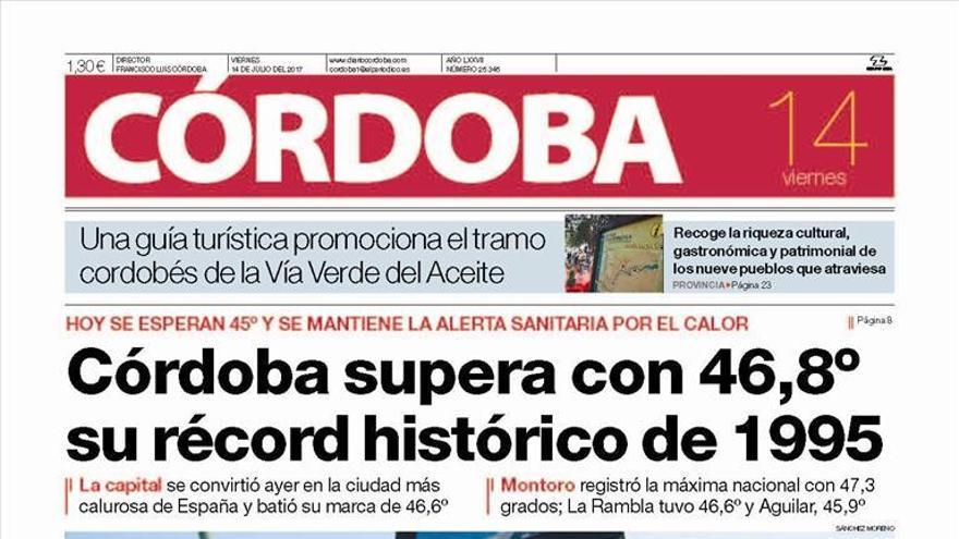 La portada de CÓRDOBA