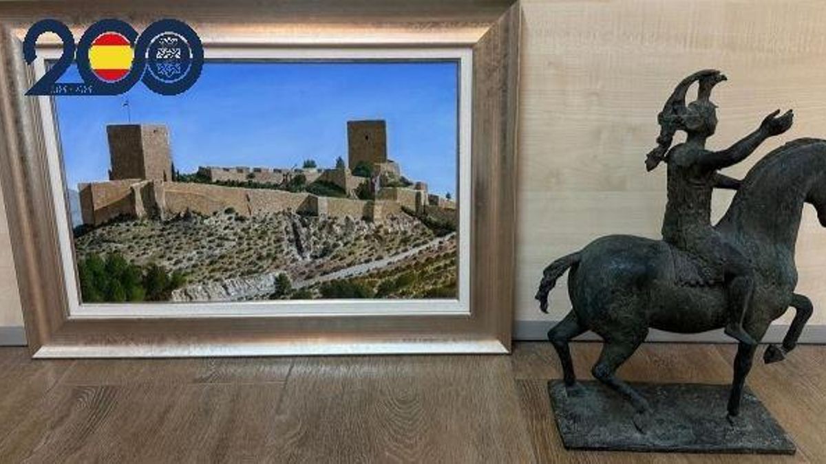 Obras arte recuperadas por la Policía Nacional.