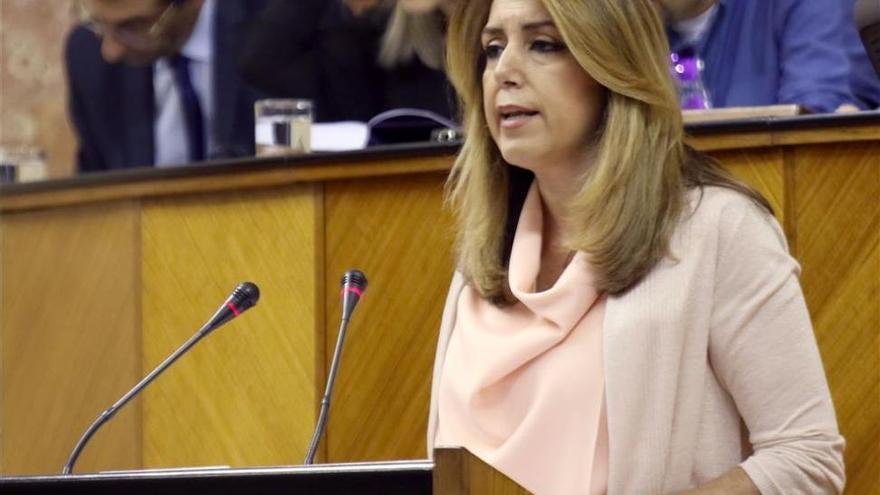 Susana Díaz compara a Marín con el &quot;profe que riñe&quot; y pide a Cs &quot;un poco de humildad&quot;