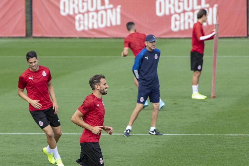 Entrenament del Girona FC