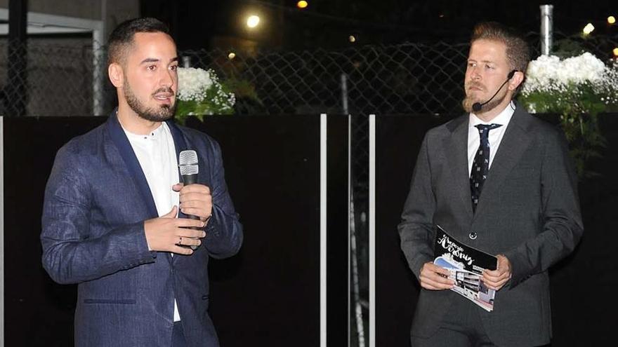 Trinitario Casanova Pujante, durante la presentación de la promoción de viviendas El Señorío de Arróniz.