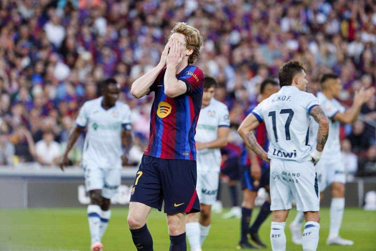 LaLiga: FC Barcelona - Getafe, en imágenes.
