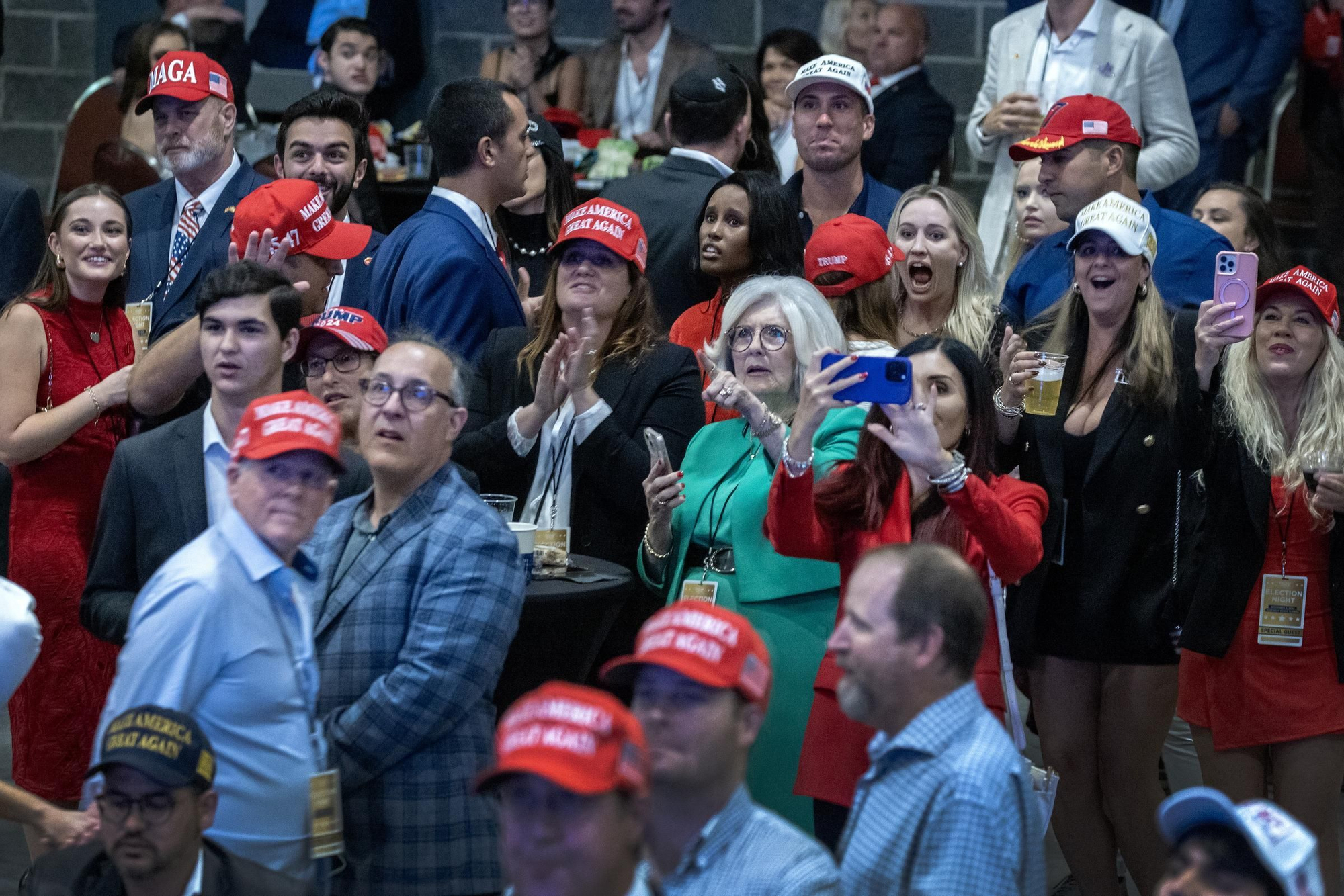 La jornada electoral en Estados Unidos, en imágenes
