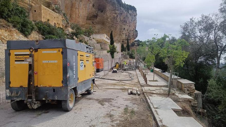 Las obras en el Santuari de Gràcia estarán listas en septiembre