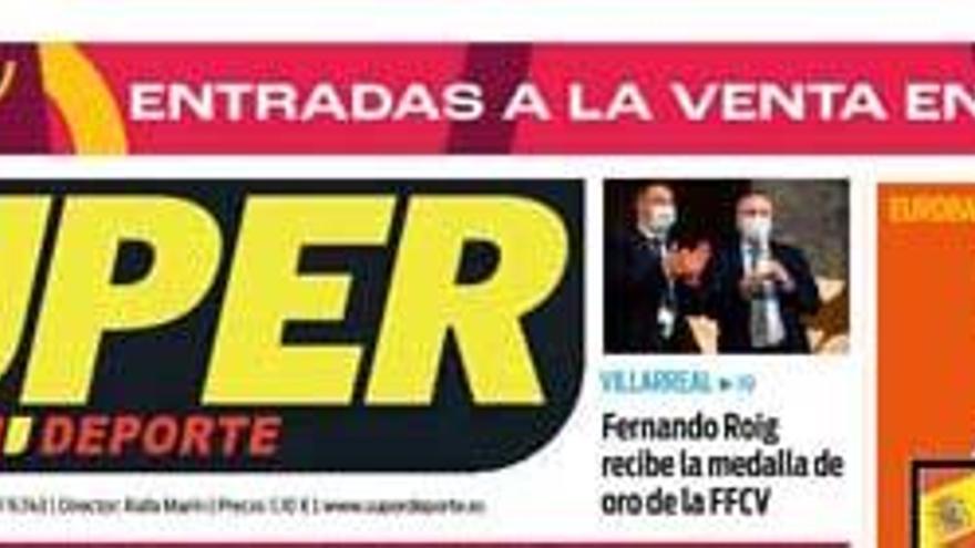 La portada de SUPER del sábado