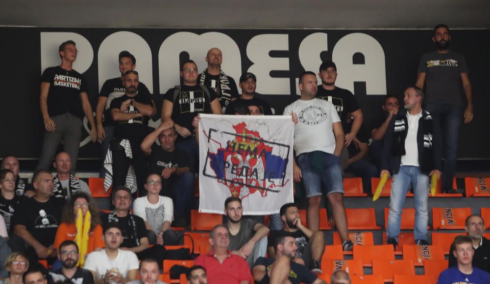 Valencia Basket - Partizan de Belgrado, en fotos