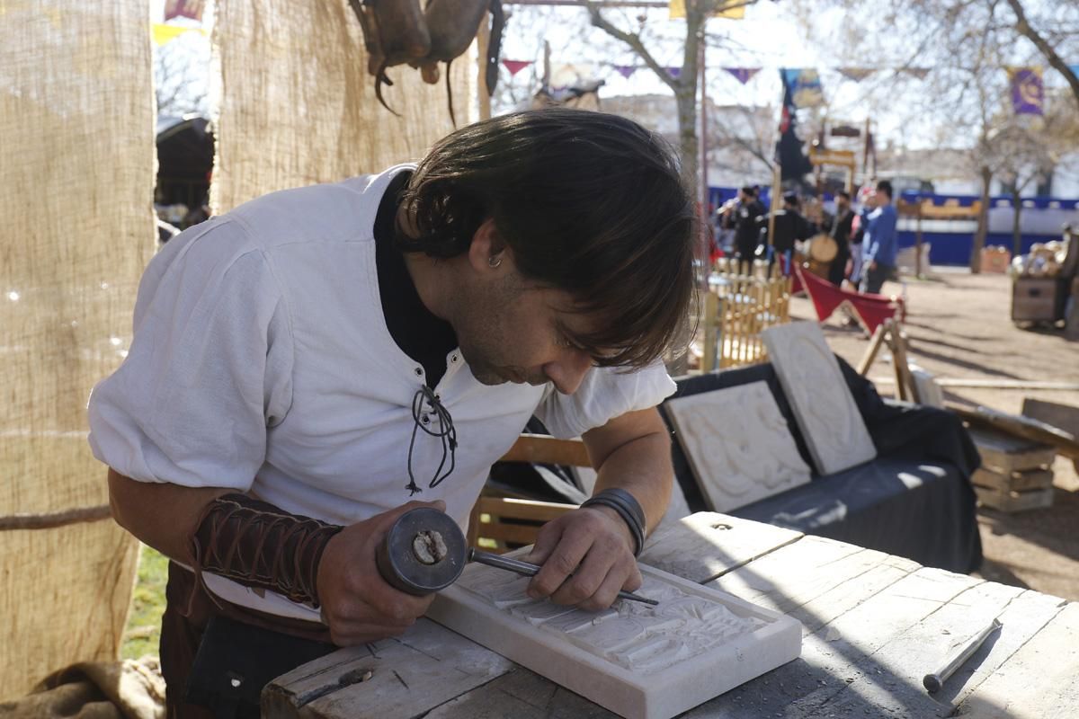 Ambiente del primer día del Mercado medieval