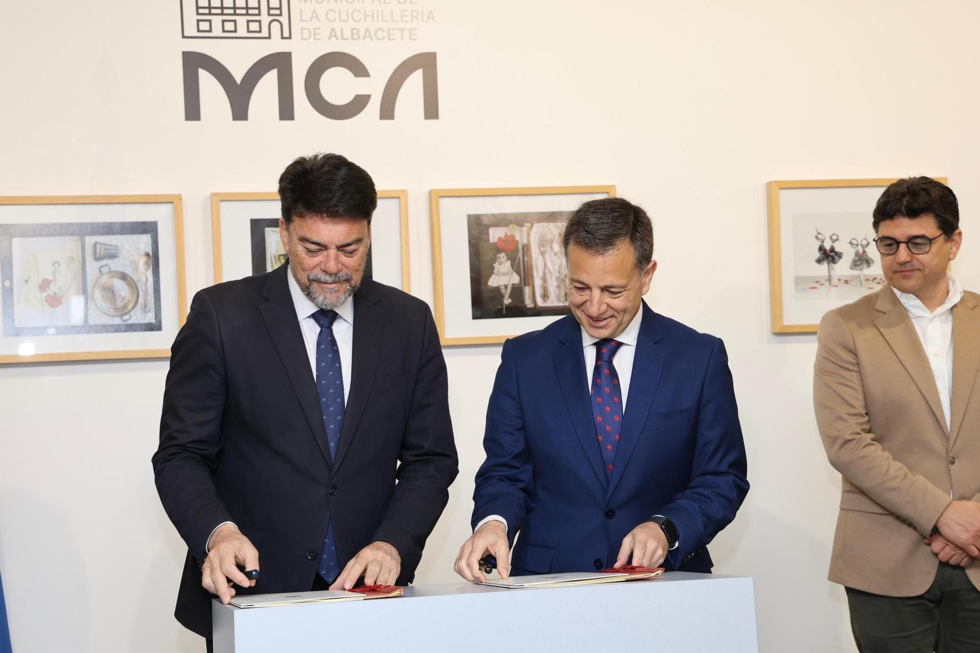 Alicante y Albacete estrechan lazos fogueriles