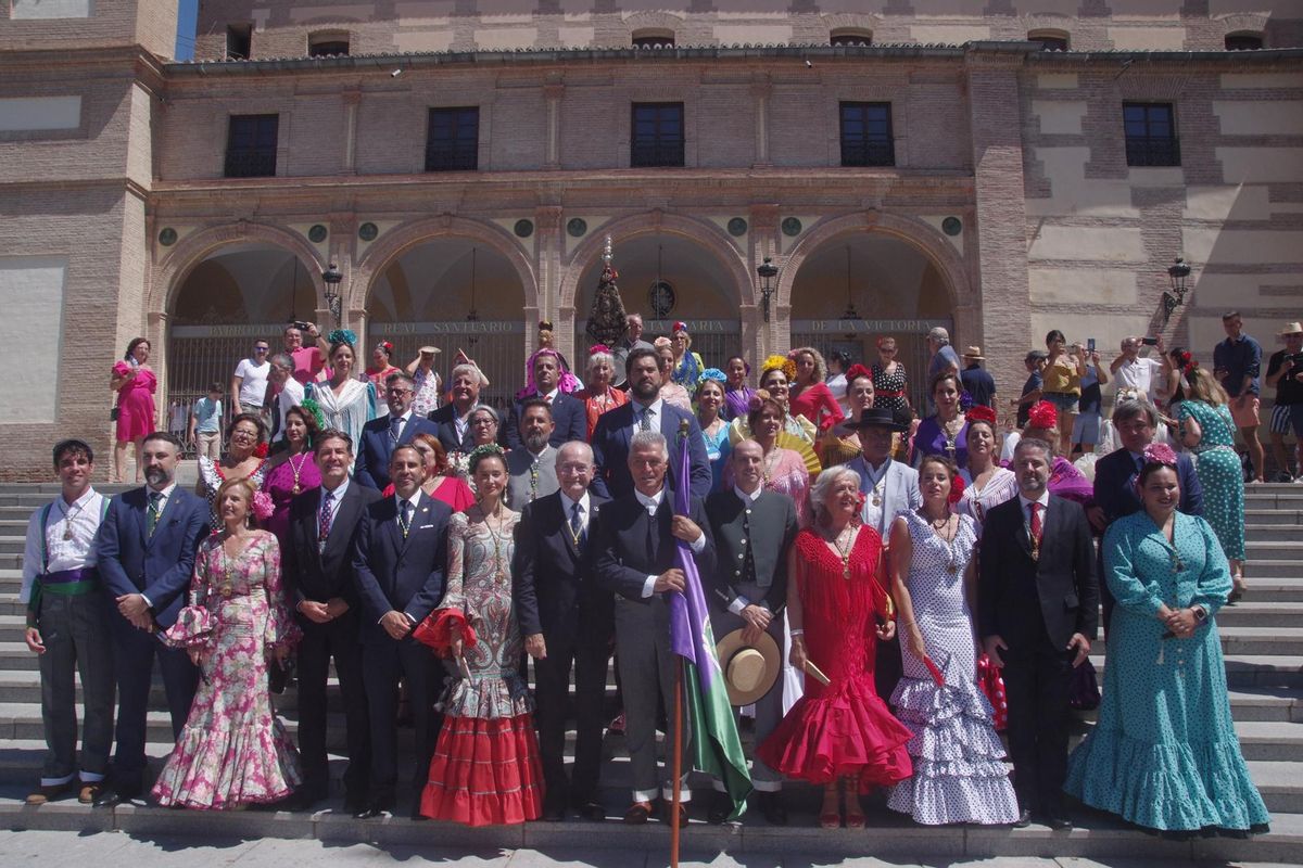 Romería al Santuario de la Virgen de la Victoria en la Feria de Málaga de 2024