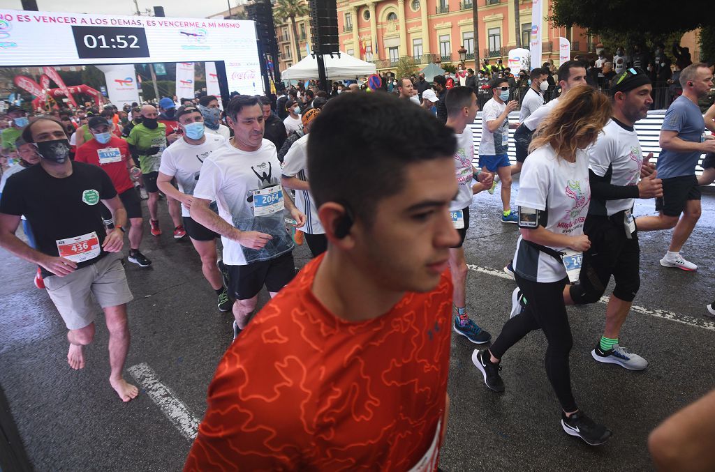 Así fue la salida de la maratón y la media maratón de Murcia (II)