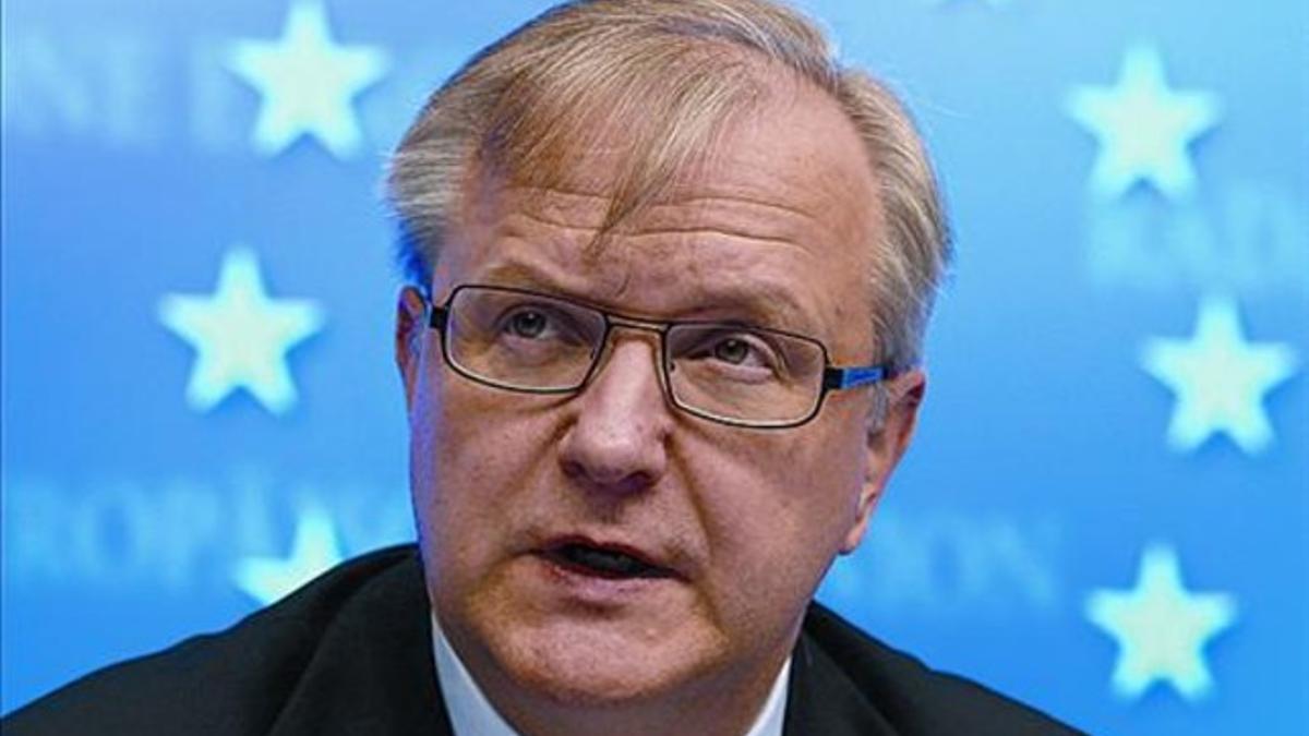 El comisario europeo de Asuntos Económicos, Olli Rehn.