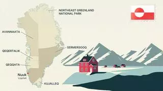 Groenlandia: los tesoros que emergen con el cambio climático disparan el interés de Trump por la isla ártica