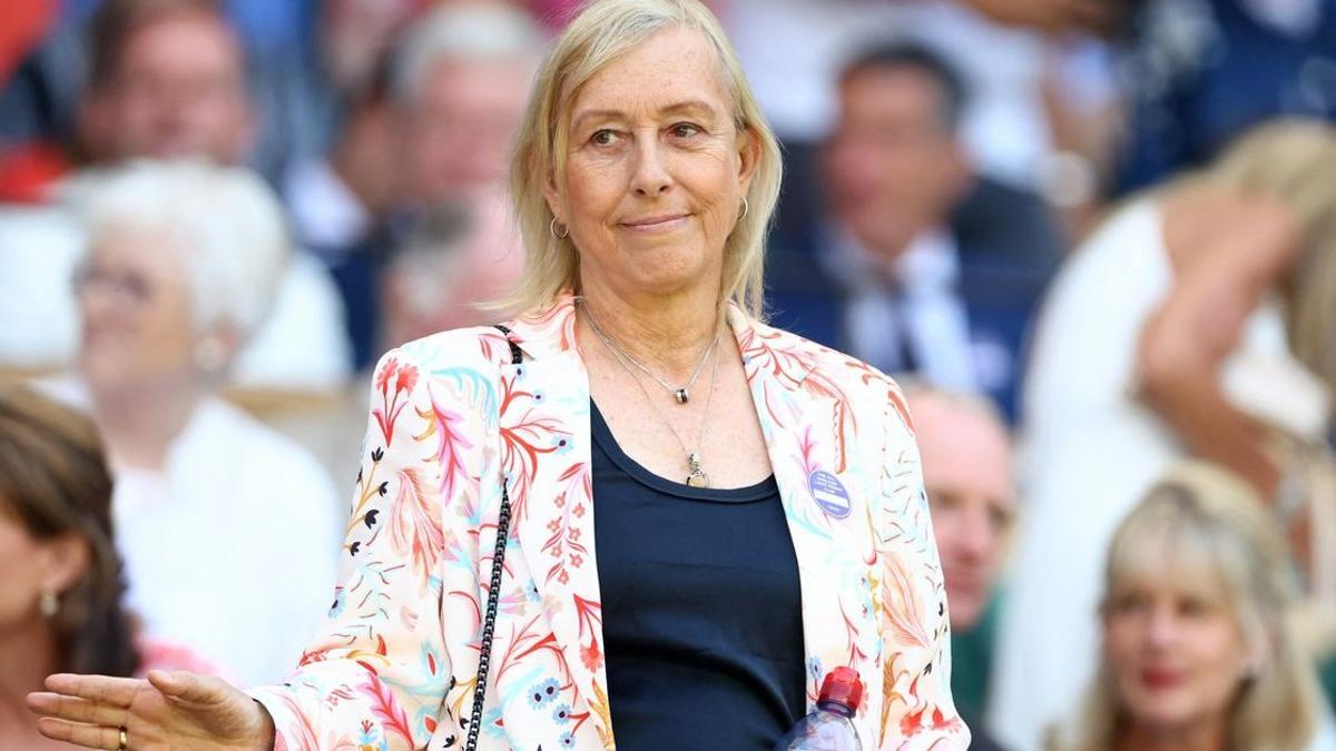 Martina Navratilova, en una imagen de archivo