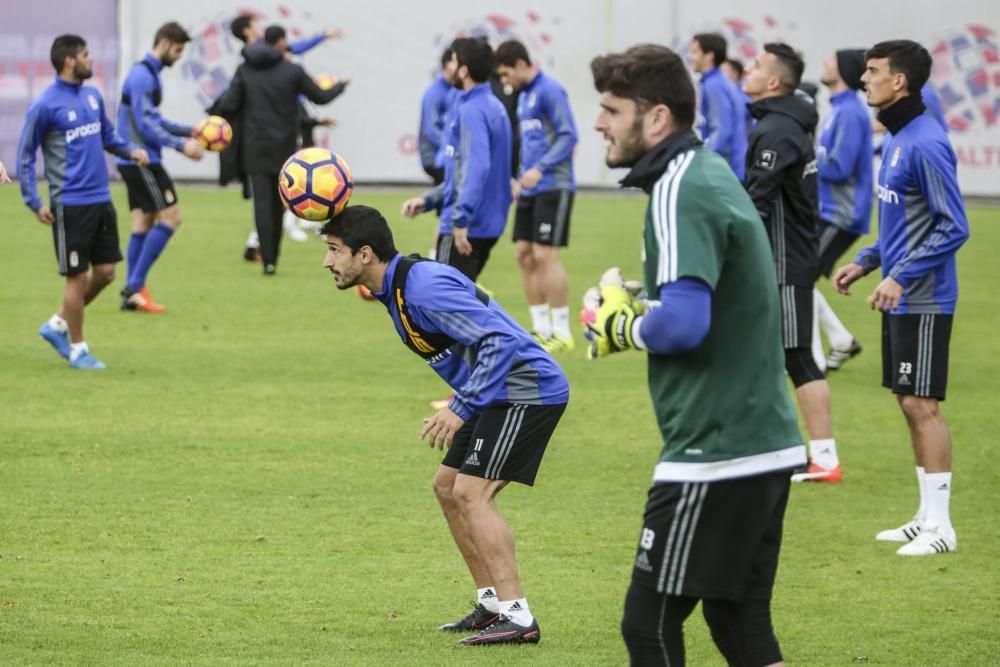 Entrenamiento del Real Oviedo