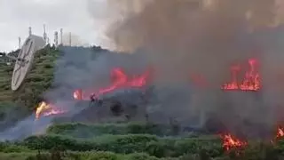 Los Realejos vuelve a verse afectada por un incendio