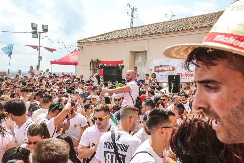 Chupinazo en las fiestas de Callosa de Segura