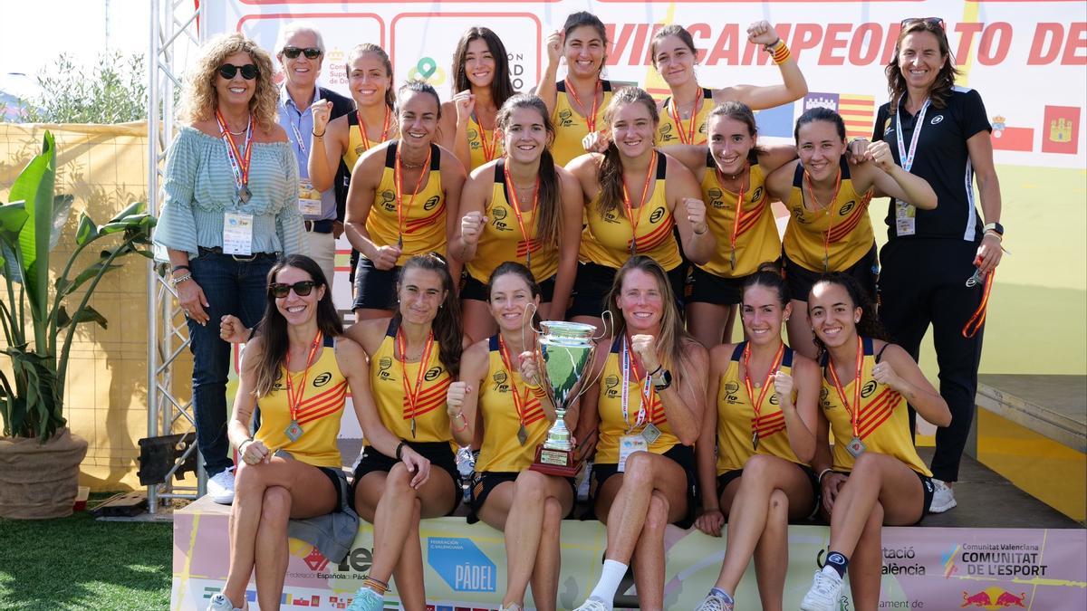 Catalunya s’ha proclamat subcampiona de 1a categoria femenina en el Campionat d’Espanya de Seleccions Autonòmiques Absolutes