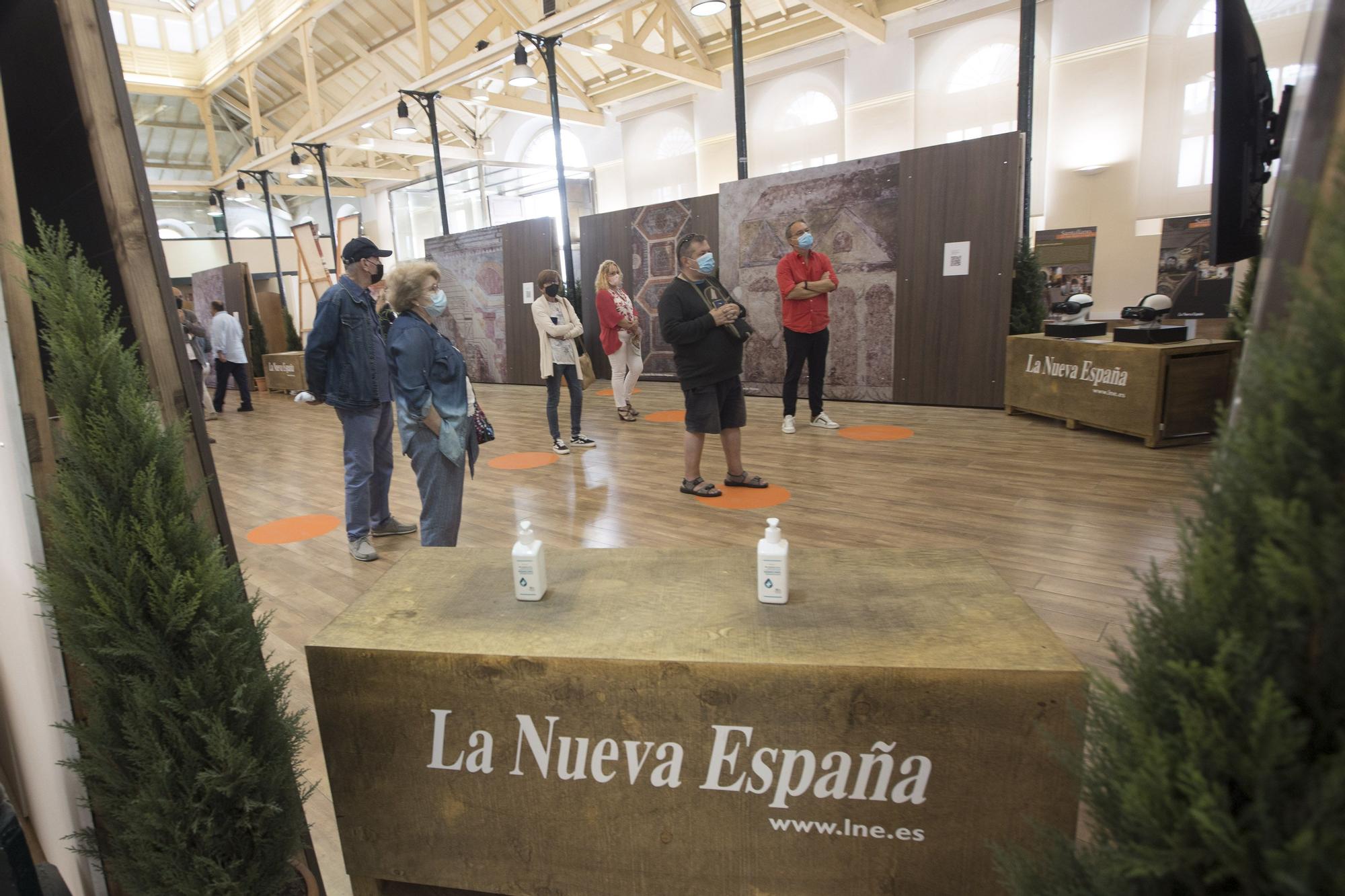 Trascorrales abre una ventana al pasado: inauguración de la muestra "Santullano, viaje al siglo IX"